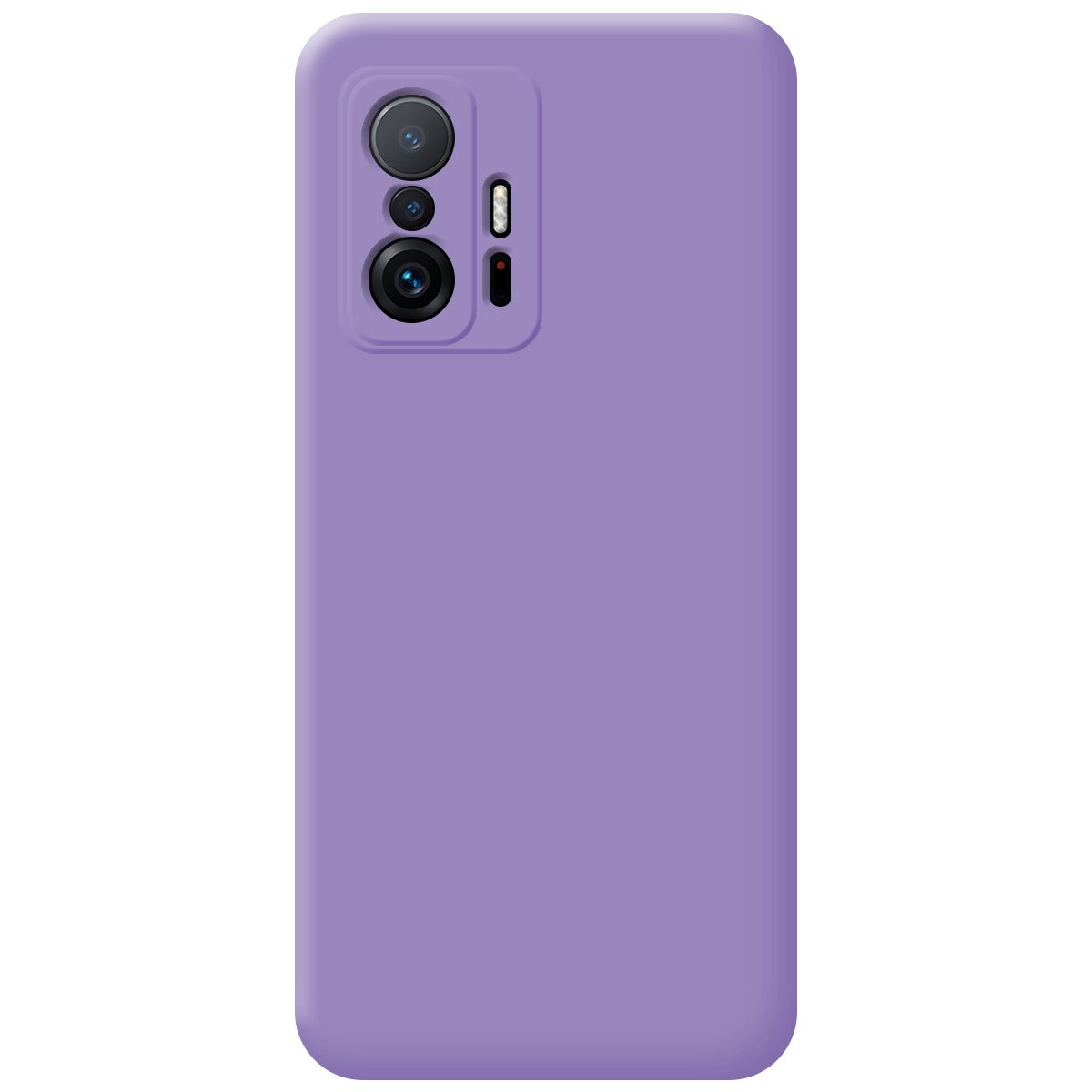 Funda Silicona Líquida Ultra Suave para Xiaomi 11T 5G / 11T Pro 5G color Morada