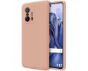 Funda Silicona Líquida Ultra Suave para Xiaomi 11T 5G / 11T Pro 5G color Rosa