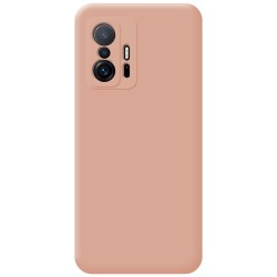 Funda Silicona Líquida Ultra Suave para Xiaomi 11T 5G / 11T Pro 5G color Rosa