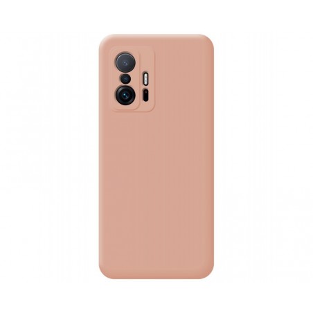 Funda Silicona Líquida Ultra Suave para Xiaomi 11T 5G / 11T Pro 5G color Rosa