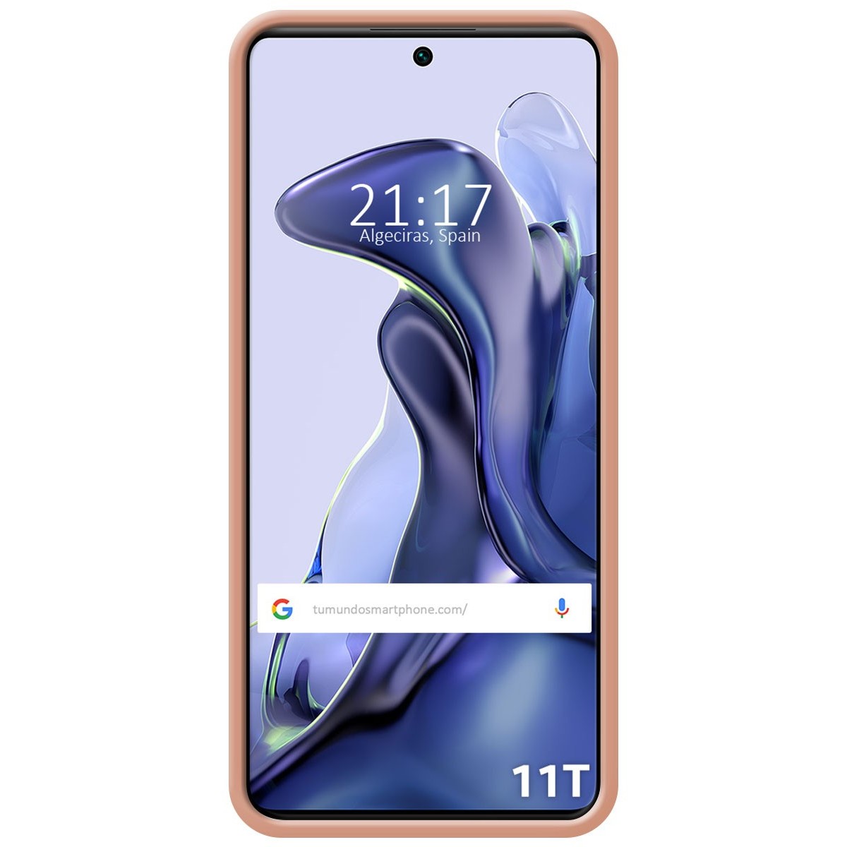 Funda Silicona Líquida Ultra Suave para Xiaomi 11T 5G / 11T Pro 5G color Rosa