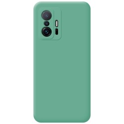 Funda Silicona Líquida Ultra Suave para Xiaomi 11T 5G / 11T Pro 5G color Verde 2