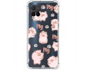 Funda Silicona Antigolpes para Vivo Y21 / Y21s / Y33s diseño Cerdos Dibujos