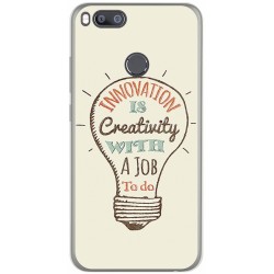 Funda Gel Tpu para Xiaomi Mi 5X / Mi A1 Diseño Creativity Dibujos