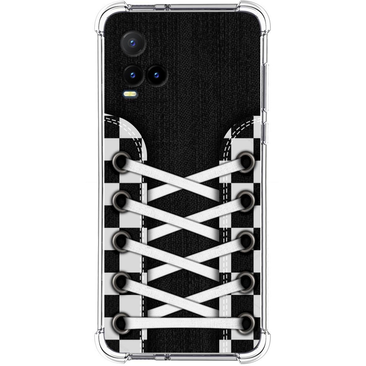 Funda Silicona Antigolpes para Vivo Y21 / Y21s / Y33s diseño Zapatillas 03 Dibujos