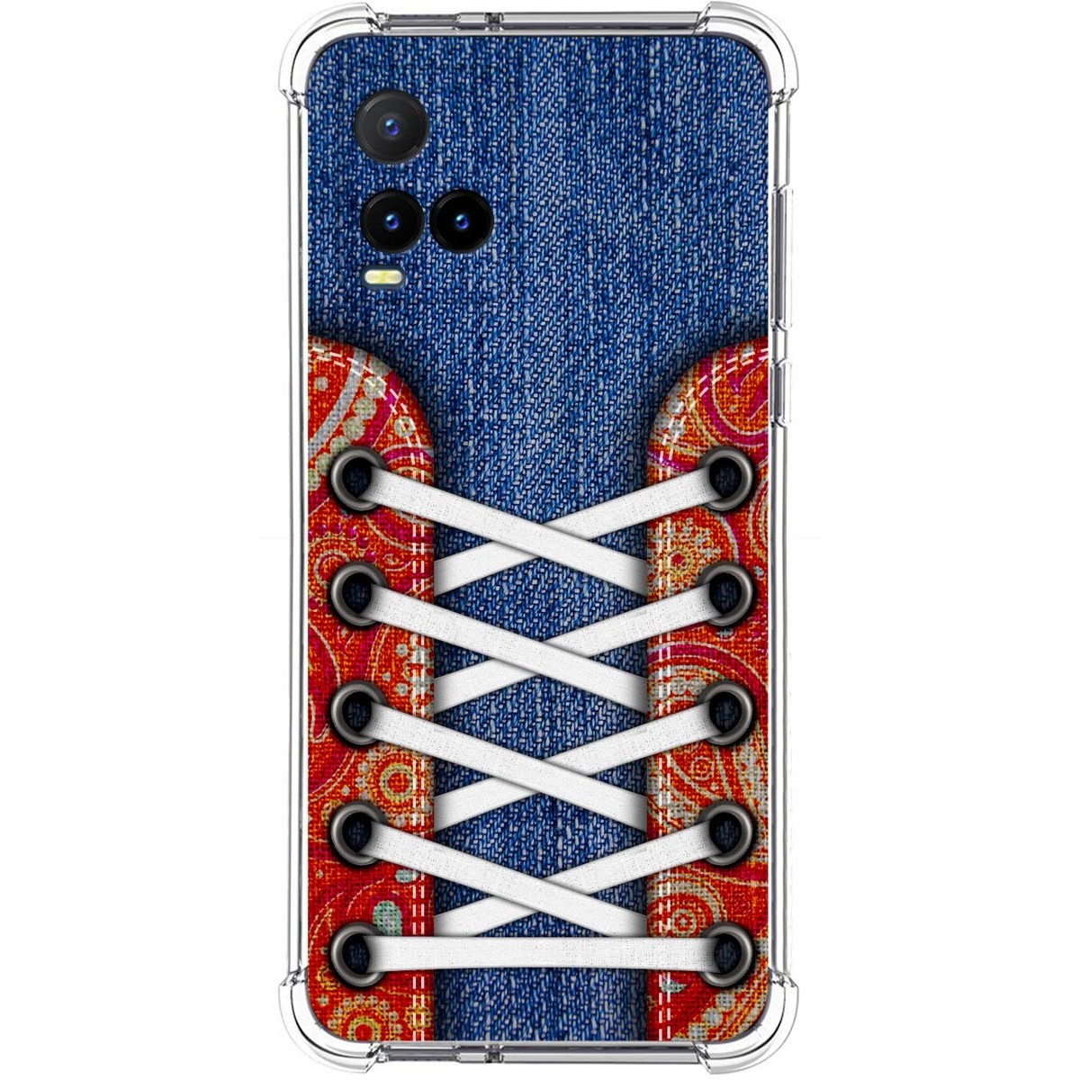Funda Silicona Antigolpes para Vivo Y21 / Y21s / Y33s diseño Zapatillas 11 Dibujos