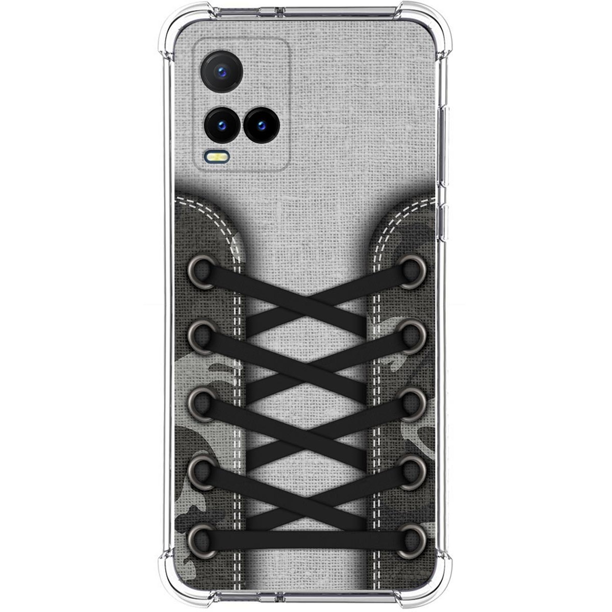 Funda Silicona Antigolpes para Vivo Y21 / Y21s / Y33s diseño Zapatillas 16 Dibujos