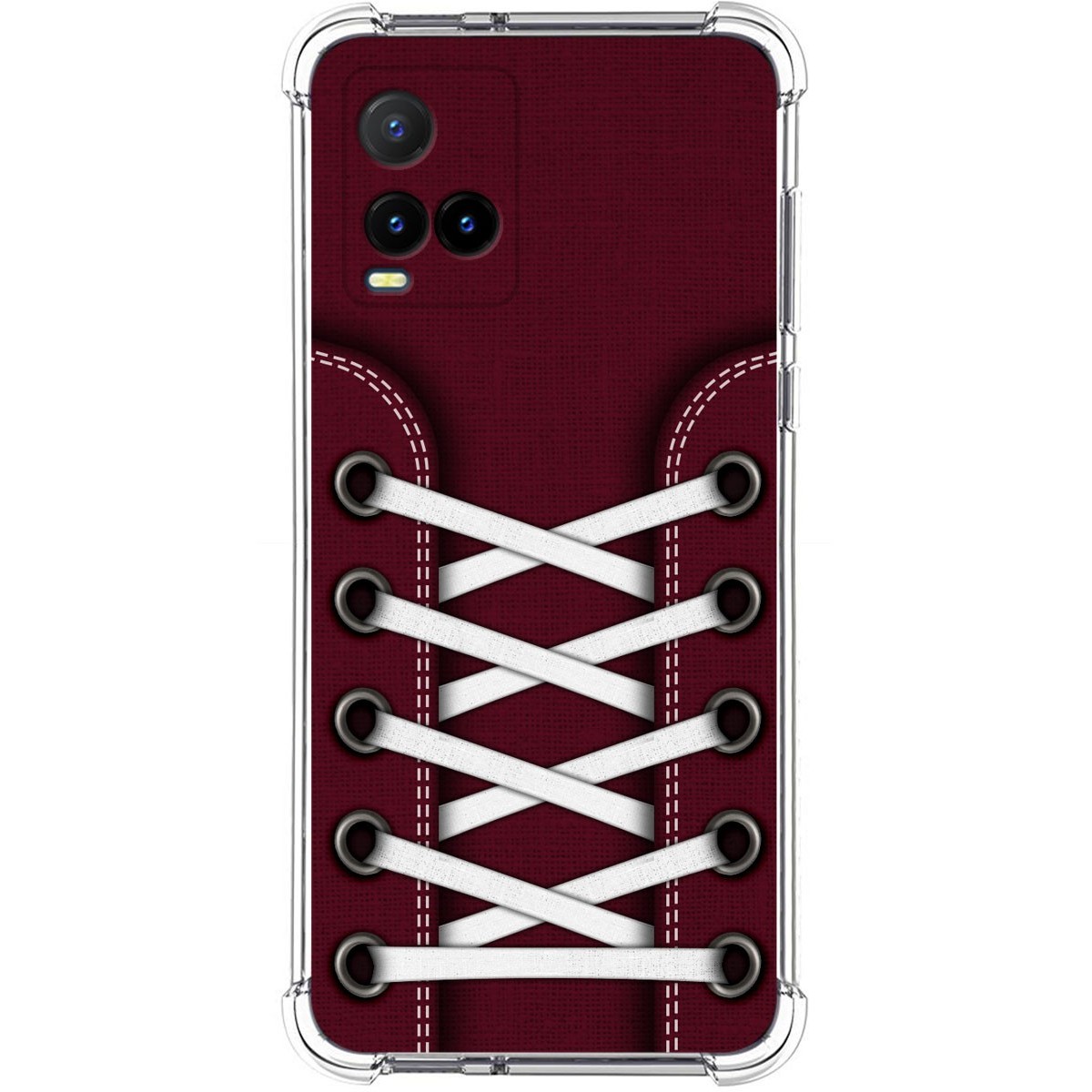 Funda Silicona Antigolpes para Vivo Y21 / Y21s / Y33s diseño Zapatillas 17 Dibujos