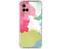 Funda Silicona Antigolpes para Vivo Y21 / Y21s / Y33s diseño Acuarela 02 Dibujos