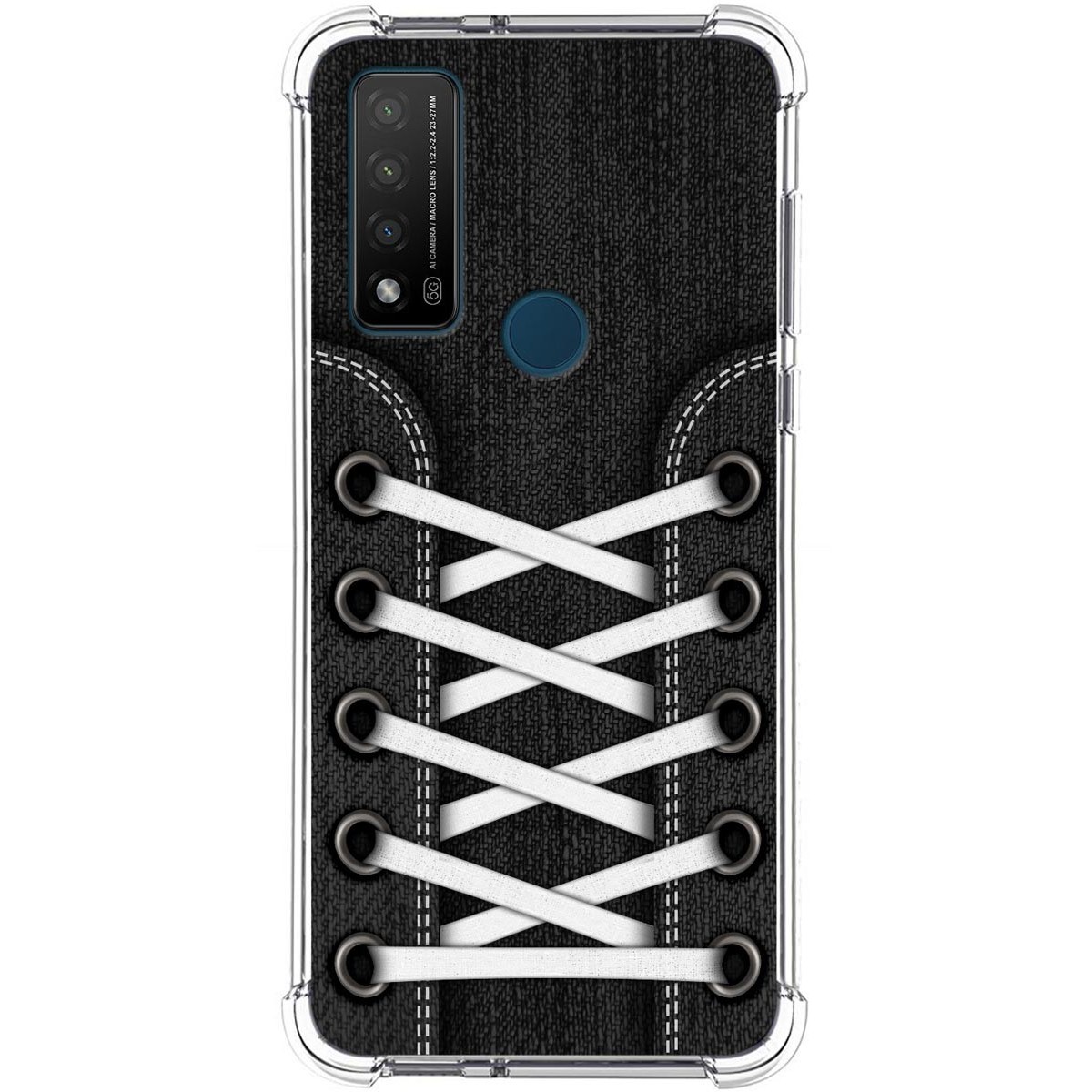 Funda Silicona Antigolpes para TCL 20 R 5G diseño Zapatillas 02 Dibujos