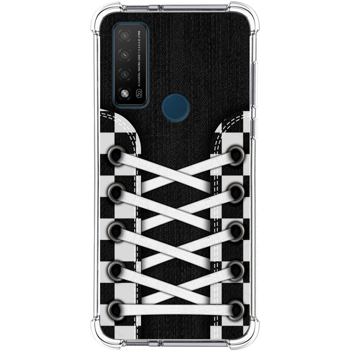 Funda Silicona Antigolpes para TCL 20 R 5G diseño Zapatillas 03 Dibujos