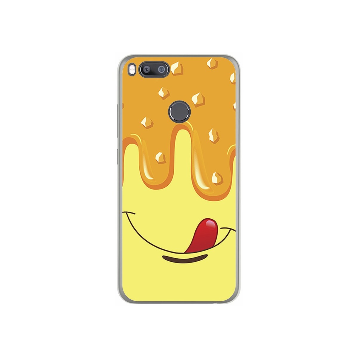 Funda Gel Tpu para Xiaomi Mi 5X / Mi A1 Diseño Helado Vainilla Dibujos