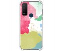 Funda Silicona Antigolpes para TCL 20 R 5G diseño Acuarela 02 Dibujos