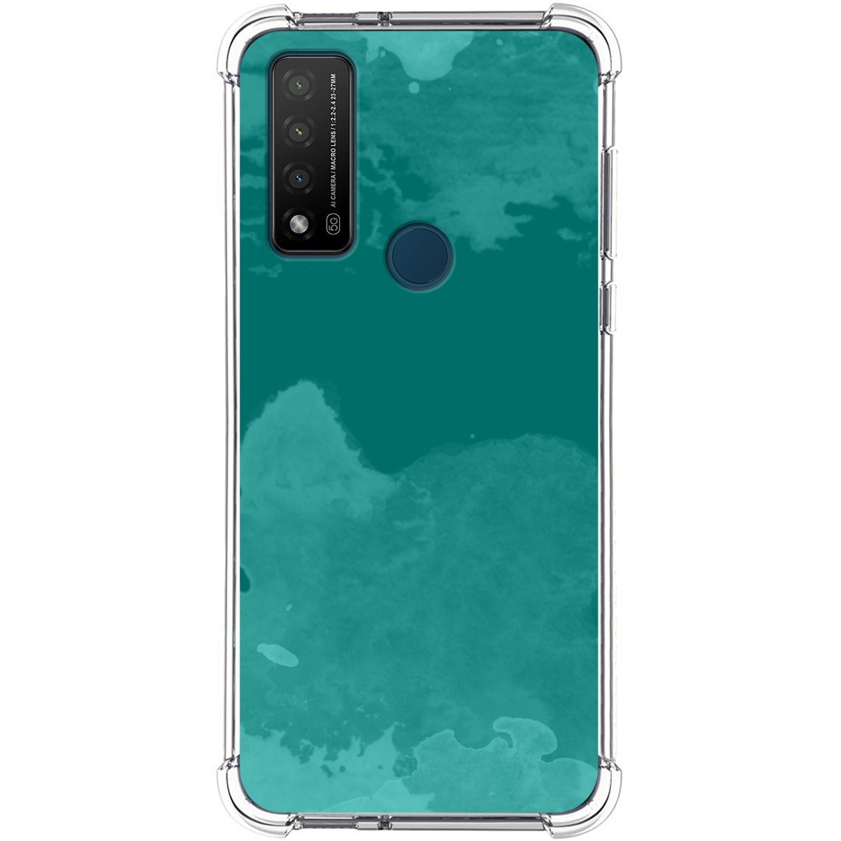 Funda Silicona Antigolpes para TCL 20 R 5G diseño Acuarela 06 Dibujos