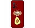 Funda Silicona Líquida Roja para Xiaomi 11T 5G / 11T Pro 5G diseño Vegan Life Dibujos