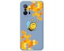 Funda Silicona Líquida Azul para Xiaomi 11T 5G / 11T Pro 5G diseño Abeja Dibujos
