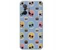 Funda Silicona Líquida Azul para Xiaomi 11T 5G / 11T Pro 5G diseño Catrina Dibujos