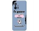 Funda Silicona Líquida Azul para Xiaomi 11T 5G / 11T Pro 5G diseño Vaca Dibujos