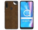 Pegatina Vinilo Autoadhesiva Textura Piel para Alcatel 1SE 2020