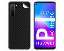 Pegatina Vinilo Autoadhesiva Textura Carbono para Huawei P40 Lite 5G