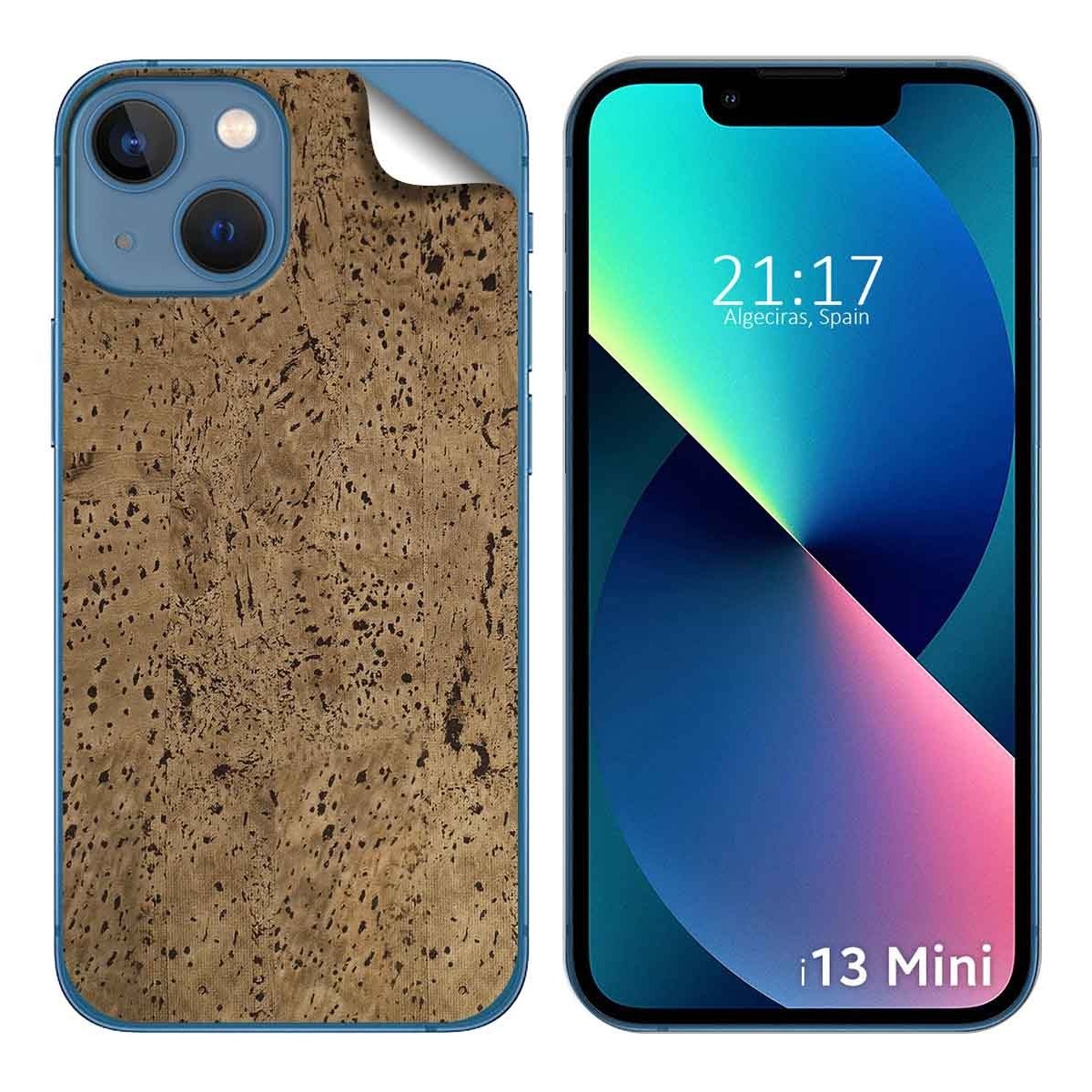 Pegatina Vinilo Autoadhesiva Textura Corcho compatible con Iphone 13 Mini (5.4)