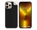 Pegatina Vinilo Autoadhesiva Textura Carbono compatible con Iphone 13 Pro Max (6.7)