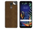 Pegatina Vinilo Autoadhesiva Textura Piel para Lg K40