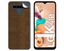 Pegatina Vinilo Autoadhesiva Textura Piel para Lg K41s / K51s