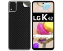 Pegatina Vinilo Autoadhesiva Textura Carbono para Lg K42