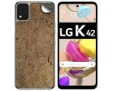 Pegatina Vinilo Autoadhesiva Textura Corcho para Lg K42
