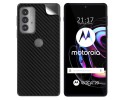 Pegatina Vinilo Autoadhesiva Textura Carbono para Motorola Edge 20