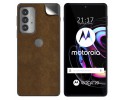Pegatina Vinilo Autoadhesiva Textura Piel para Motorola Edge 20