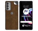 Pegatina Vinilo Autoadhesiva Textura Piel para Motorola Edge 20