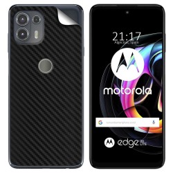 Pegatina Vinilo Autoadhesiva Textura Carbono para Motorola Edge 20 Lite