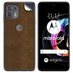 Pegatina Vinilo Autoadhesiva Textura Piel para Motorola Edge 20 Lite