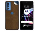 Pegatina Vinilo Autoadhesiva Textura Piel para Motorola Edge 20 Pro