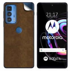 Pegatina Vinilo Autoadhesiva Textura Piel para Motorola Edge 20 Pro