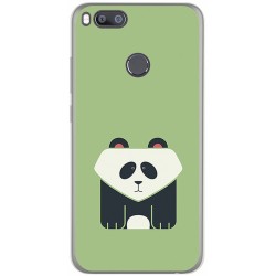 Funda Gel Tpu para Xiaomi Mi 5X / Mi A1 Diseño Panda Dibujos