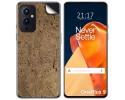 Pegatina Vinilo Autoadhesiva Textura Corcho para OnePlus 9 5G