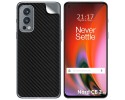 Pegatina Vinilo Autoadhesiva Textura Carbono para OnePlus Nord 2 5G