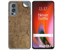 Pegatina Vinilo Autoadhesiva Textura Corcho para OnePlus Nord 2 5G