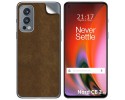 Pegatina Vinilo Autoadhesiva Textura Piel para OnePlus Nord 2 5G