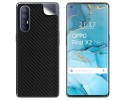 Pegatina Vinilo Autoadhesiva Textura Carbono para Oppo Find X2 Neo