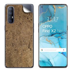 Pegatina Vinilo Autoadhesiva Textura Corcho para Oppo Find X2 Neo