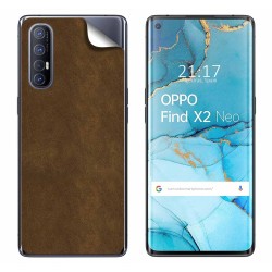 Pegatina Vinilo Autoadhesiva Textura Piel para Oppo Find X2 Neo