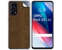 Pegatina Vinilo Autoadhesiva Textura Piel para Oppo Find X3 Lite 5G