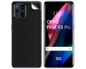 Pegatina Vinilo Autoadhesiva Textura Carbono para Oppo Find X3 Pro 5G