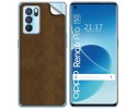 Pegatina Vinilo Autoadhesiva Textura Piel para Oppo Reno 6 Pro 5G
