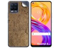 Pegatina Vinilo Autoadhesiva Textura Corcho para Realme 8 5G / Narzo 30 5G