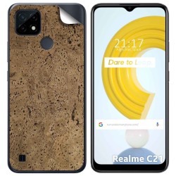 Pegatina Vinilo Autoadhesiva Textura Corcho para Realme C21